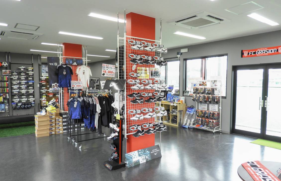 サッカー専門店